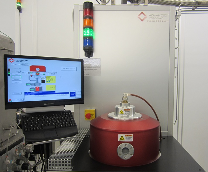 Picture of Plasma-enhanced chemical vapor deposition (PECVD)